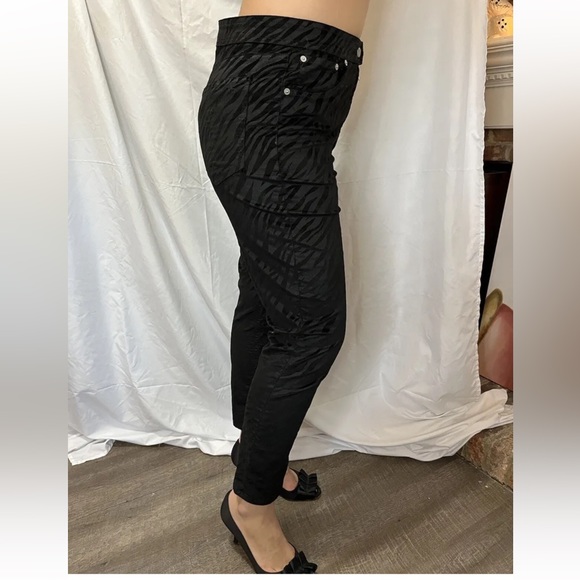 Rag & Bone black zebra pants - Picture 2 of 9